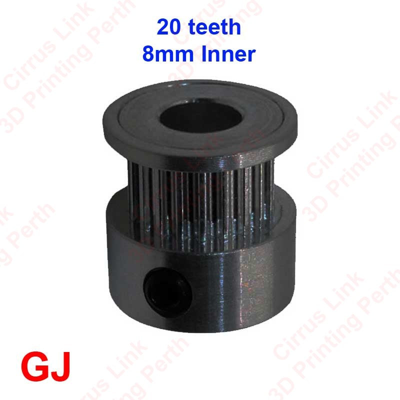 Sync Wheel Drive Aluminum for 6mm GT2 Timing Belt - Durable and Efficient