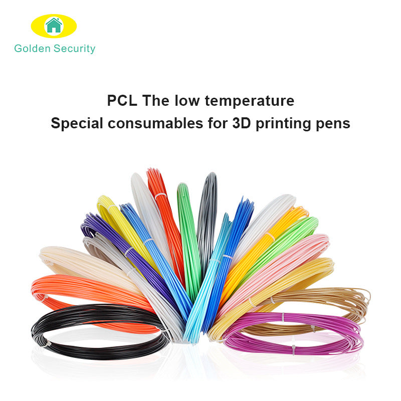 Filament - PCL LOW temp 1.75mm 3D pen consumables.