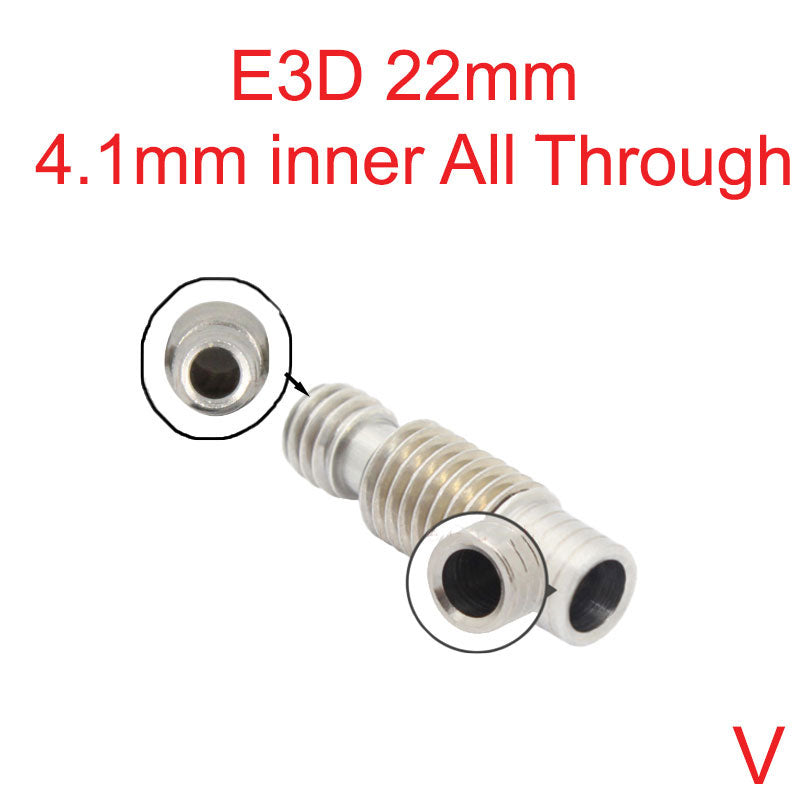 The standard E3D 3D printer throat is now available in Perth. Order now before it's too late!