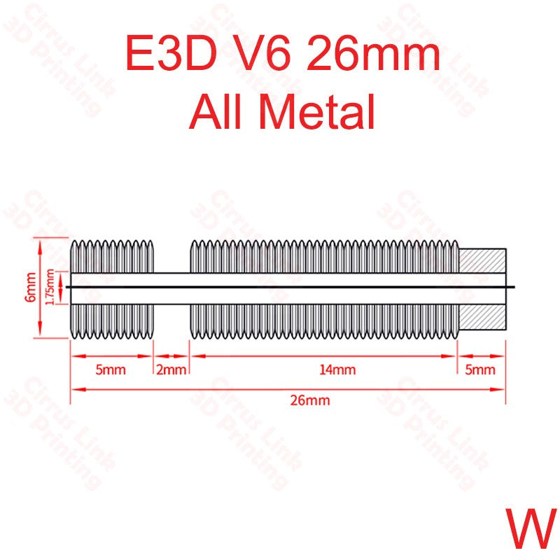 If you're looking for a 3D printer E3D all Metal throat, we're the best place in Perth!