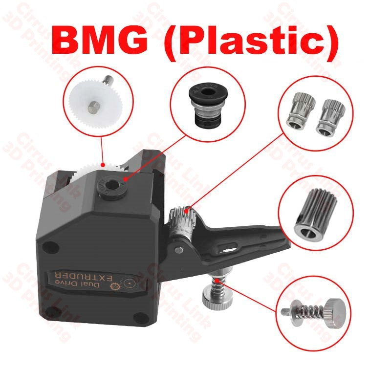 Shop the Extruder Set B.M.G - Plastic Drive Feeder for precise 3D printing results.