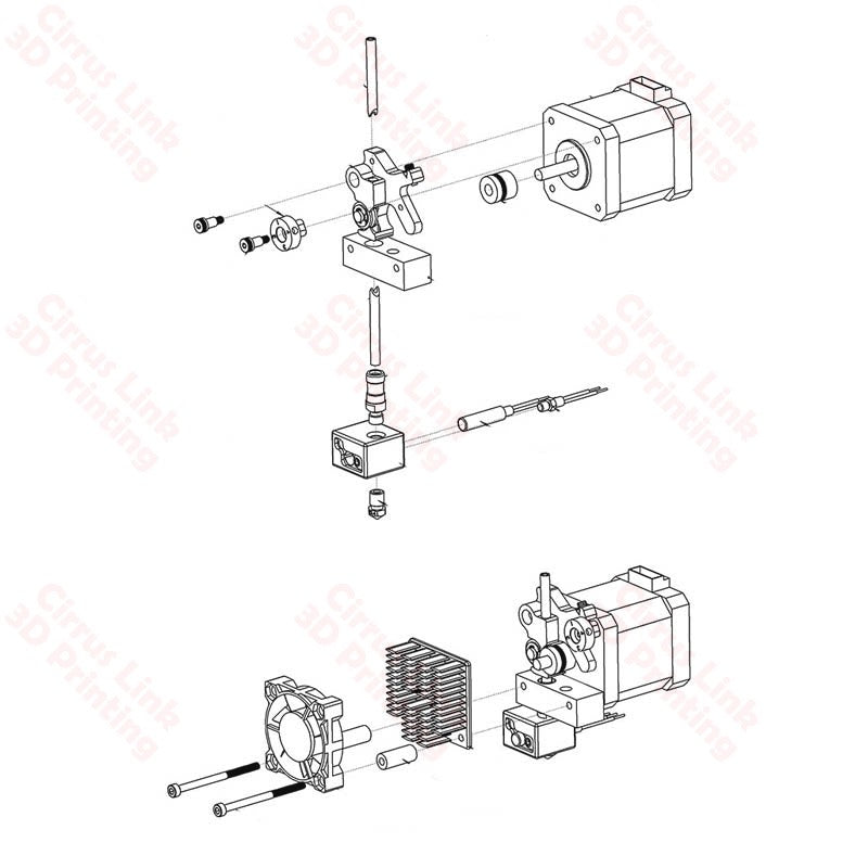 High-performance flexible extruder drive feeder for efficient extrusion.