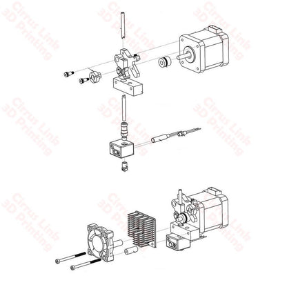 High-performance flexible extruder drive feeder for efficient extrusion.