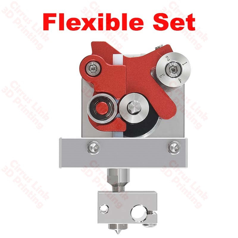 High-performance flexible extruder drive feeder for efficient extrusion