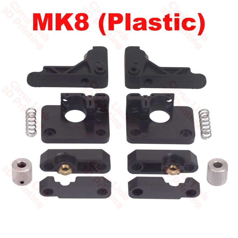 High-quality MK8 Extruder Set with Plastic Drive Feeder for precise 3D printing. Durable and efficient. Order now!