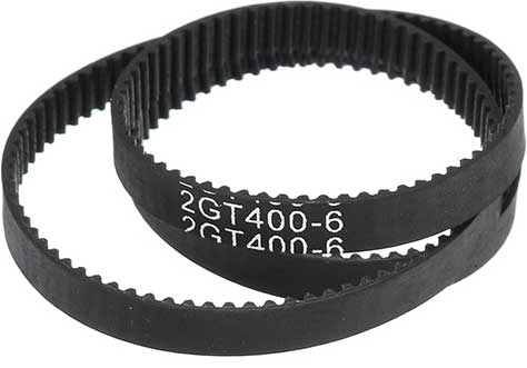 High-performance GT2 Closed Loop Timing Belt Round - 6mm Width