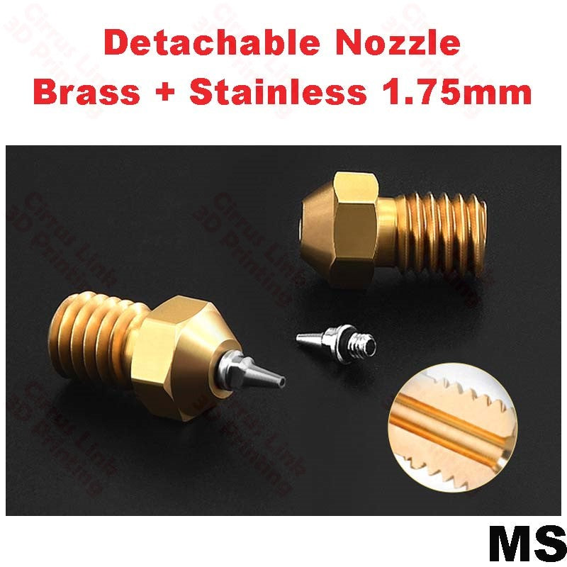 Nozzle Detachable Airbrush M6 threaded nozzle - High-quality detachable nozzle for M6 threaded airbrush.