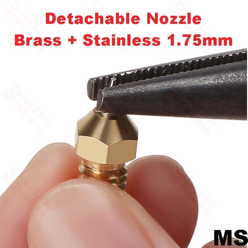 Nozzle Detachable Airbrush, M6 threaded nozzle