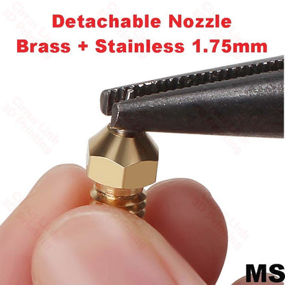 Nozzle Detachable Airbrush, M6 threaded nozzle