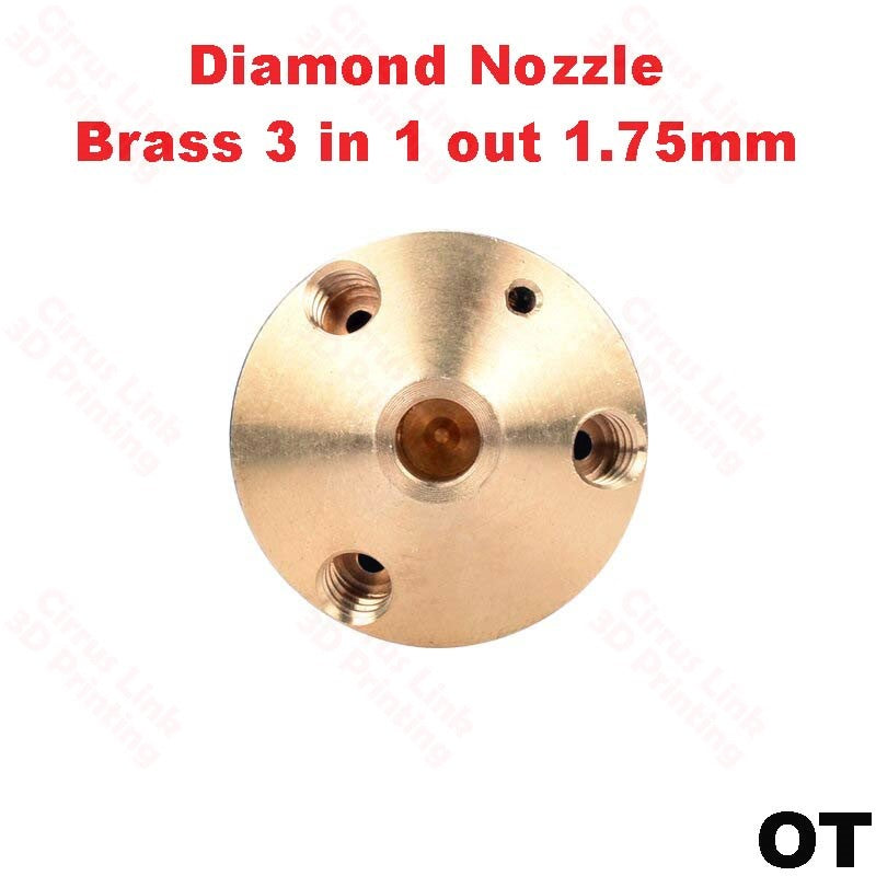 Nozzle Diamond Brass Nozzle for Delta Kossel - High Quality
