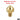 Nozzle Ultimaker Brass M6 threaded nozzle - High-quality brass nozzle for Ultimaker printers.