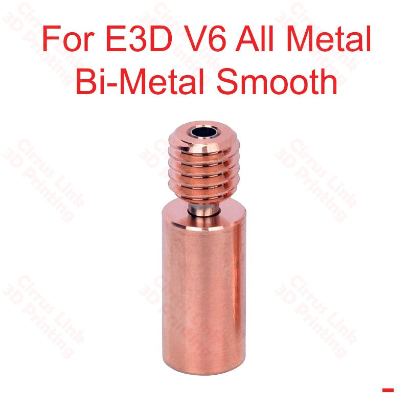 Throat for E3D V6 Bimetallic 22mm long - Durable, high-performance component for efficient heat transfer in 3D printers.