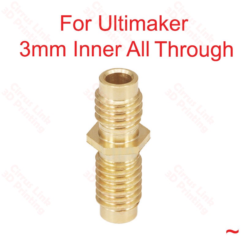 Ultimaker Throat, M5 X 20mm long, for seamless printing.