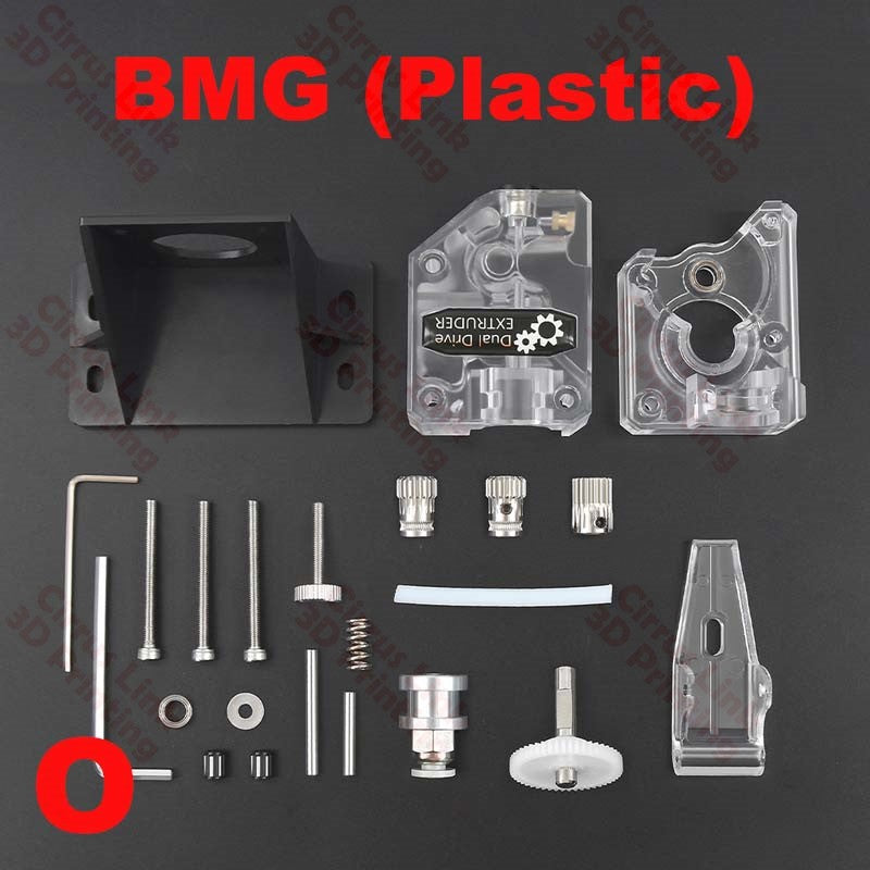 Extruder Set B.M.G - Plastic Drive Feeder: High-quality plastic drive feeder for efficient extrusion.