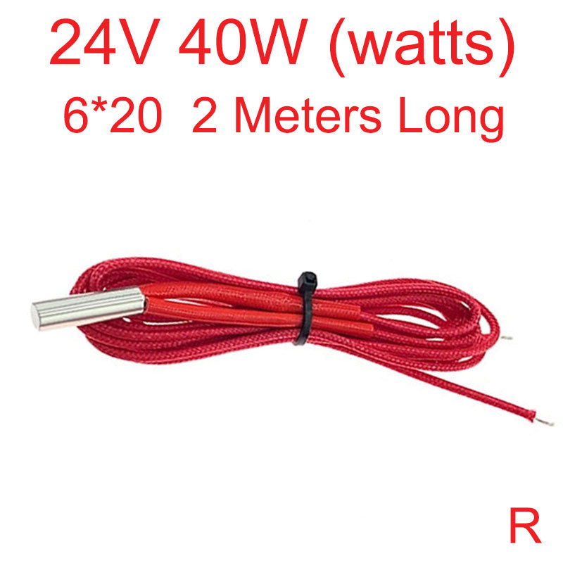 Ceramic Heater Cartridge 24V - Efficient heating solution for your car. Voltage: 24V.
