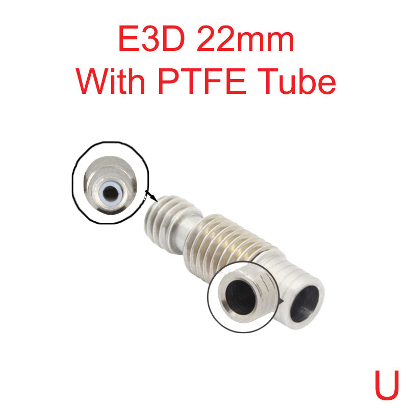 The E3D 3D printer throat is the industry standard and the best quality.
