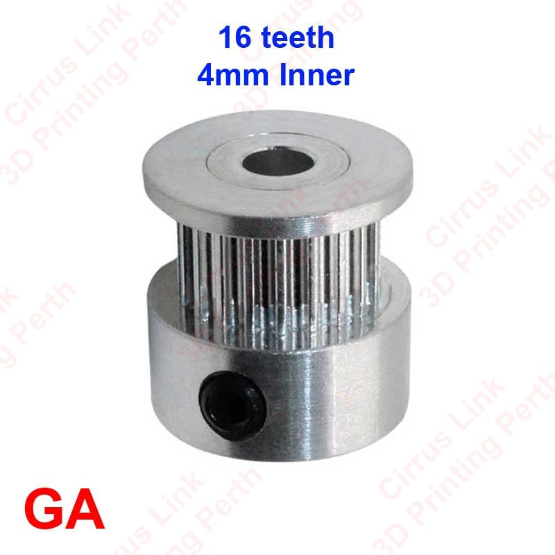 Sync Wheel Drive Aluminum for 6mm GT2 Timing Belt - Durable and Efficient