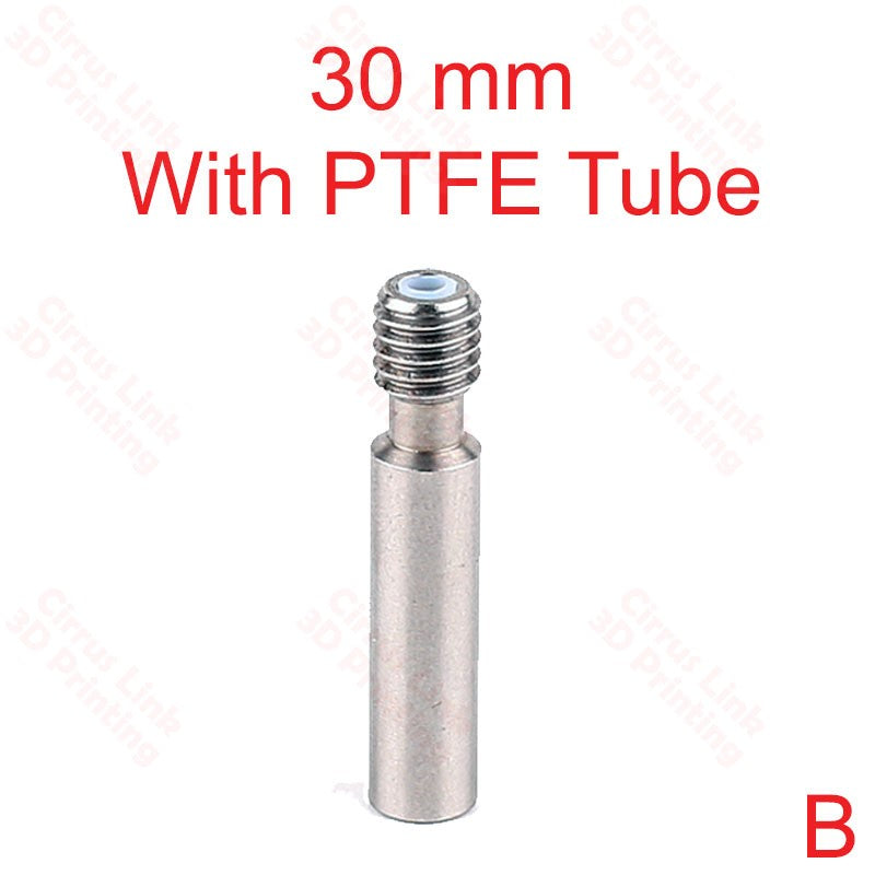 The latest PTFE Tube MK8 3D printer 30mm throat is now available in Perth.