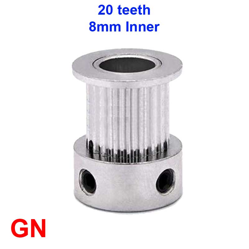 Sync Wheel Drive Aluminum for 10mm GT2 Timing Belt