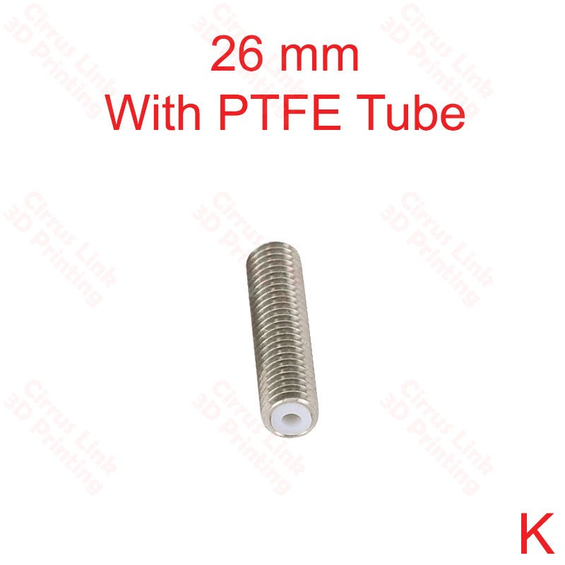 New MK8 3D Printer Throat 26mm with PTFE Tube is now on sale in Perth stores.