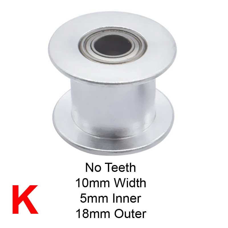 High-performance Idler Pulley Wheel 10mm Width for GT2 10mm belt