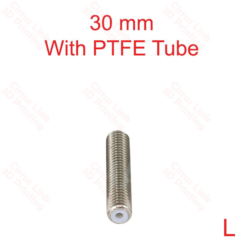 New MK8 3D Printer Throat 30mm with PTFE Tube is now on sale in Perth stores.