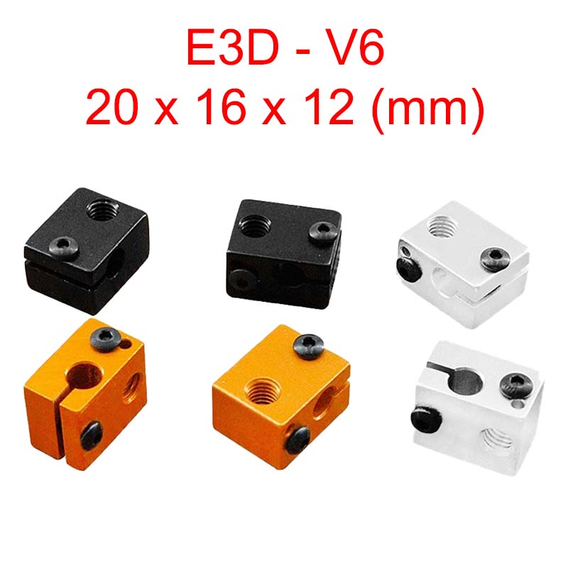 E3d v6 heating block is selling for a great price in perth western australia.