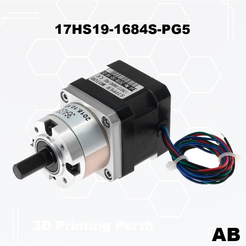 Stepper Motor Nema 17 17HS19-1684S-PG5 -AB: High-performance motor for precise motion control.