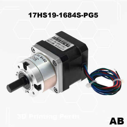 Stepper Motor Nema 17 17HS19-1684S-PG5 -AB: High-performance motor for precise motion control.