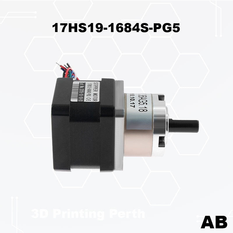 Stepper Motor Nema 17 17HS19-1684S-PG5 -AB: High-performance motor for precise motion control.