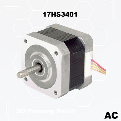 High-performance Nema 17 stepper motor - AC powered