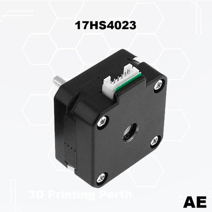 High-performance Nema 17 stepper motor (17HS4023) -AE. Ideal for precise motion control. Powerful and reliable.