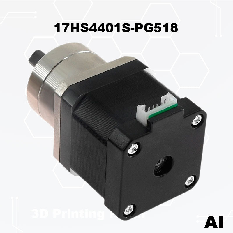 Stepper Motor Nema 17 17HS4401S-PG518 - AI for precise motion control.