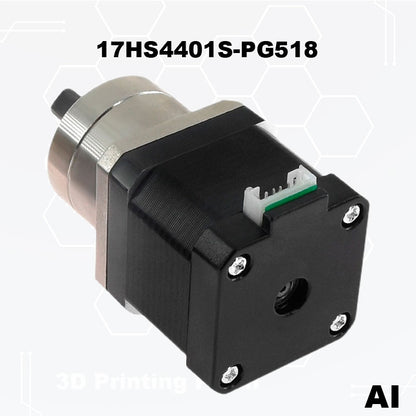 Stepper Motor Nema 17 17HS4401S-PG518 - AI for precise motion control.