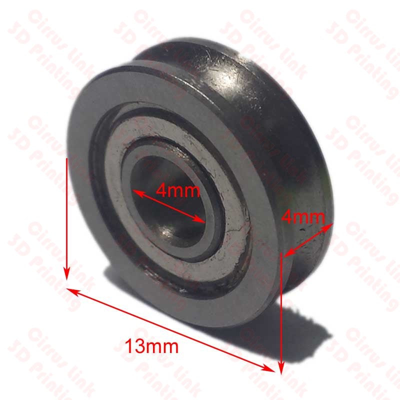 U604ZZ Ball Steel Bearing ABEC-5 with oil for 3D Printer - High-quality, durable bearing for smooth 3D printing.