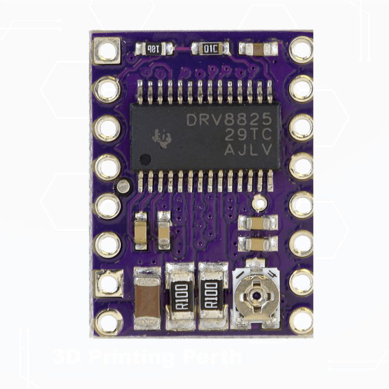 High current Stepper Motor Driver DRV8825 for precise control and smooth motion.