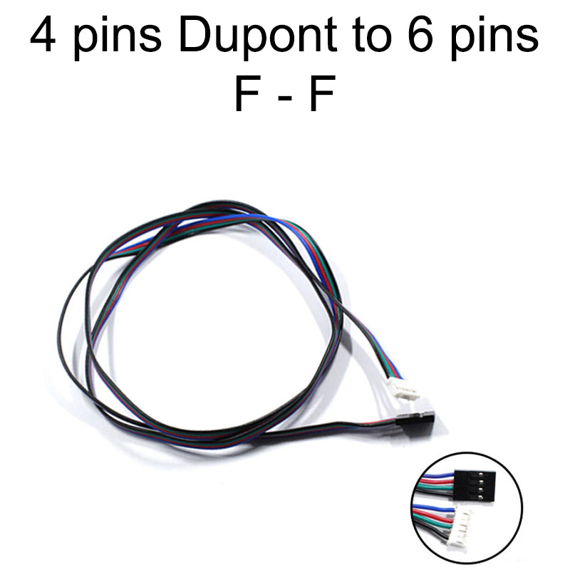 High-quality 6-pin female to female Dupont wire for Stepper Motor Cable. Durable and reliable. Shop now!