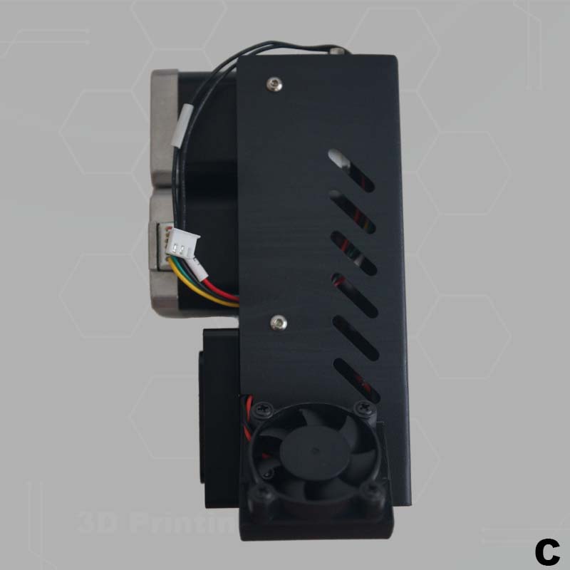 Enhance your 3D printing with the MakerPi P3 PRO removable Hotend Extruder Head - Mixed Colour 2 in 1 out. Achieve stunning prints!