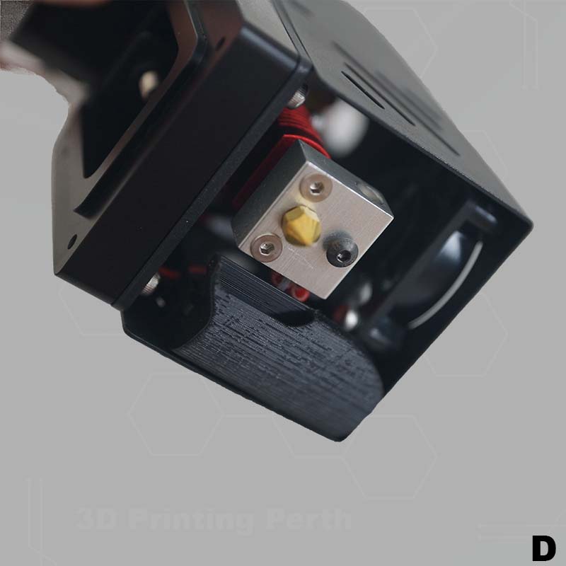 MakerPi P3 PRO removable Hotend Head - Flexible Filament.