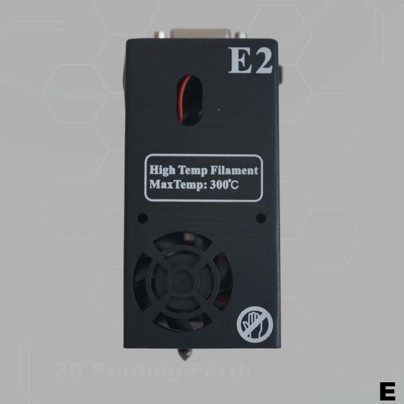 MakerPi P3 PRO Hotend Head - High Temp. Removable. Improve 3D printing quality.