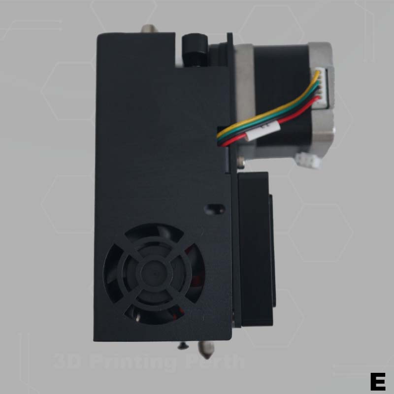 MakerPi P3 PRO removable Hotend Head - High Temp. Upgrade your 3D printer with this high temperature hotend head. #MakerPi #3Dprinting