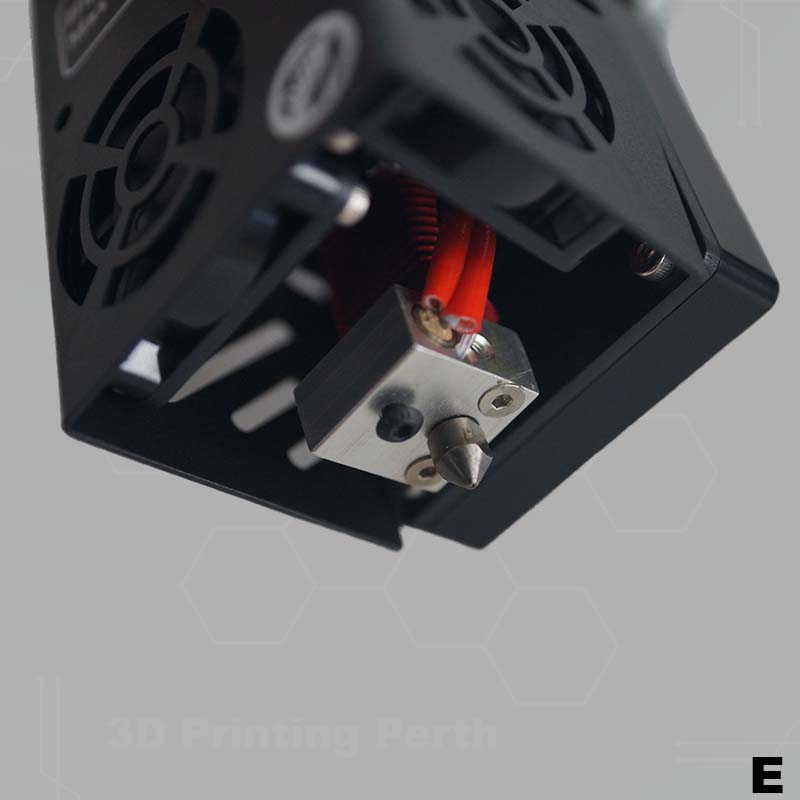 MakerPi P3 PRO Hotend Head - High Temp. Removable. Boost your 3D printing capabilities.
