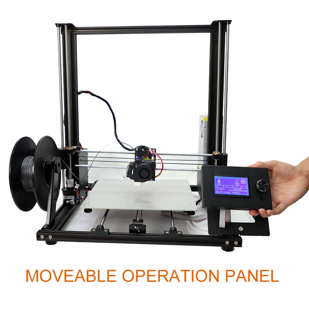 ANET 3D Printer: The Ultimate A8 Plus Semi DIY FDM Desktop 3D Printer
