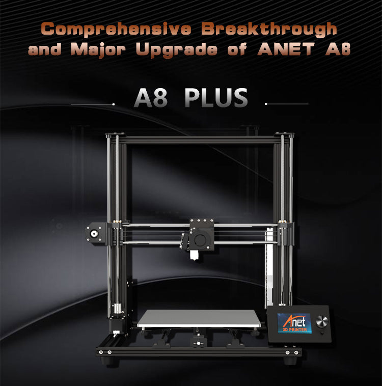 The Ultimate Anet A8 Plus: A Semi DIY FDM Desktop 3D Printer for Exceptional Printing Quality. #ANET #3Dprinter