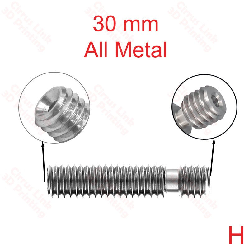 The Throat MK8 Threaded 26.5mm long - Perfect for precise and secure threading.