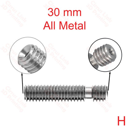The Throat MK8 Threaded 26.5mm long - Perfect for precise and secure threading.
