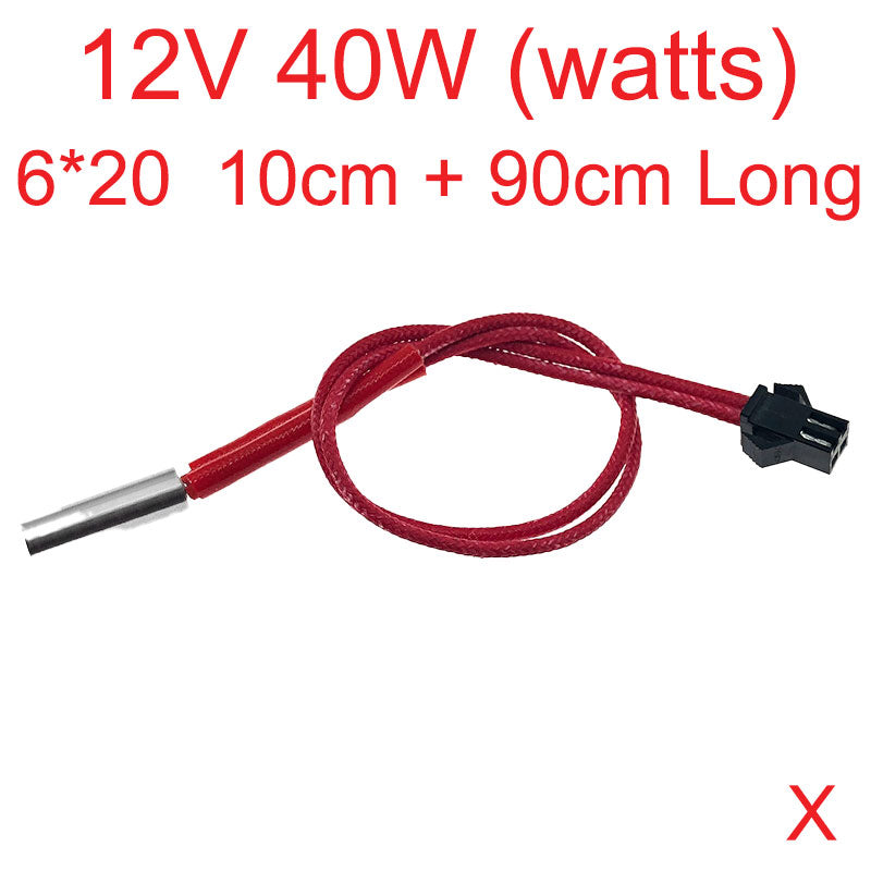 Ceramic Heater Cartridge with Detachable Connector - Efficient Heating for Your Car