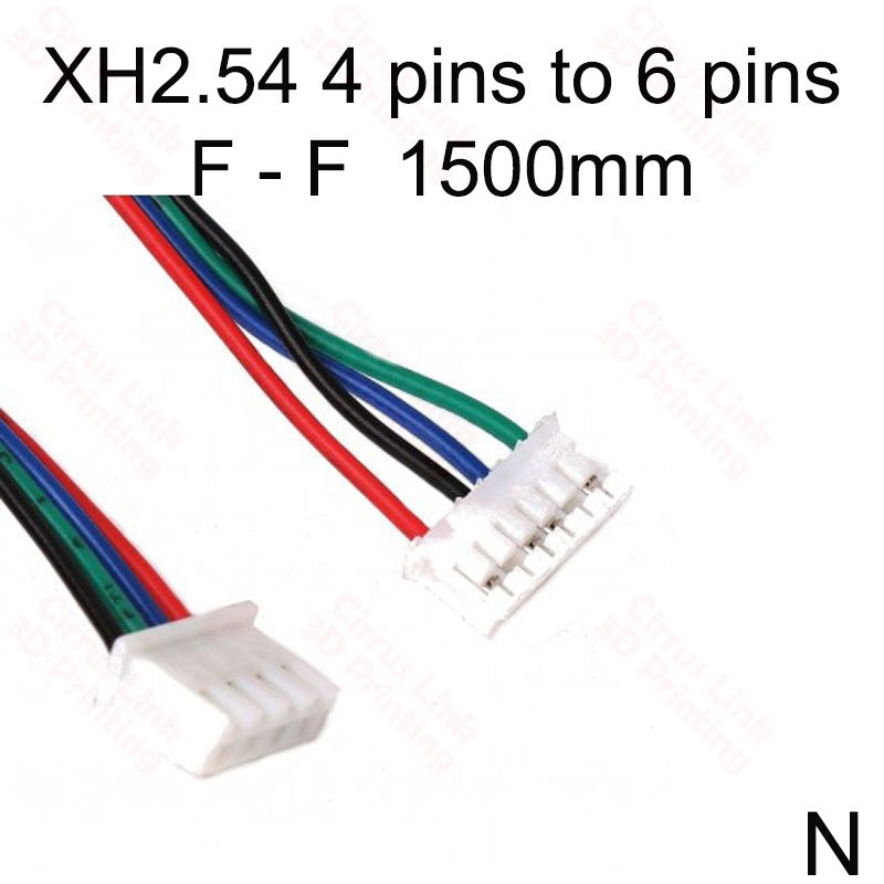 Female XH2.54 Stepper Motor Cable - Ideal Wire for Female XH2.54 Connectors - Stable & Durable