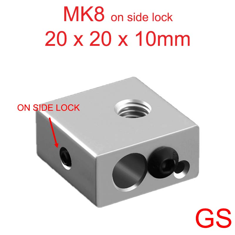 This 3D printer heating block in Perth is the perfect way to stop annoying stop printer faults!