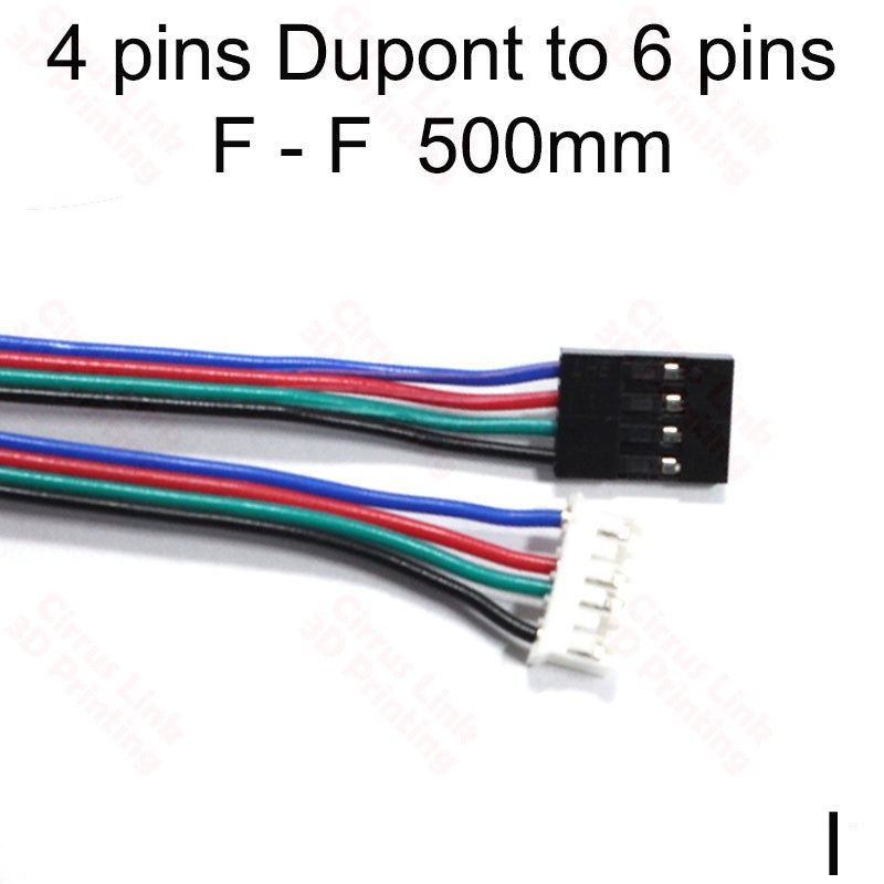 High-quality 6-pin Female to Female Dupont Wire for Stepper Motor Cable